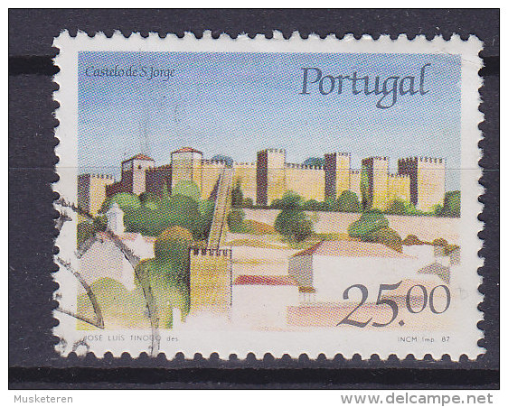 Portugal 1987 Mi. 1732    25.00 (E) Kastell Von S. Jorge (Lissabon) - Usado