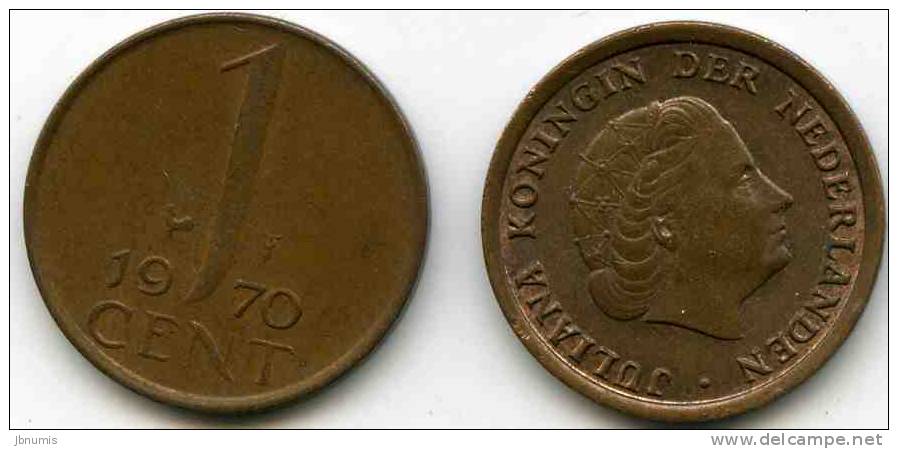 Pays-Bas Netherland 1 Cent 1970 KM 180 - 1948-1980 : Juliana