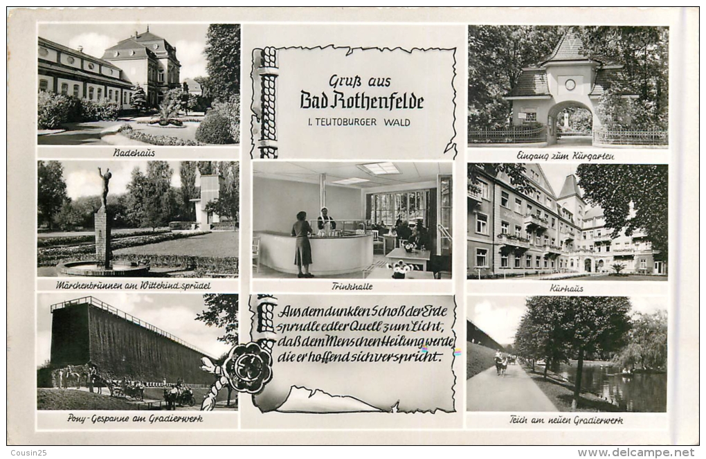 ALLEMAGNE - BAD ROTHENFELDE - I. Teutoburger Wald - Bad Rothenfelde