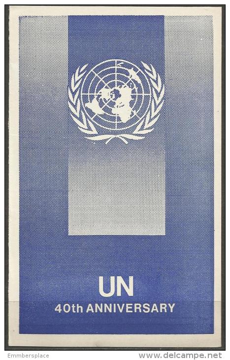 NEPAL - 1985 UNITED NATIONS FIRST DAY FOLDER   SG 461 - Nepal