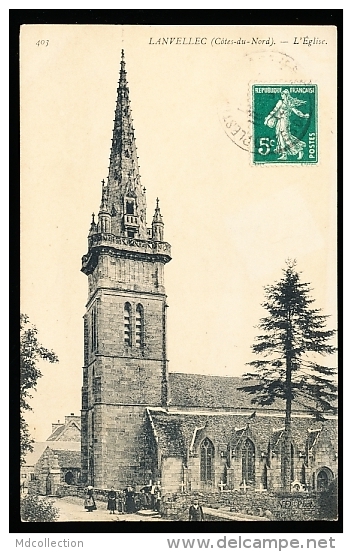 22 LANVELLEC / L'Eglise / - Lanvellec