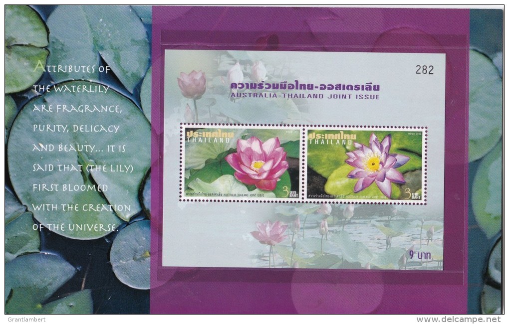 Australia 2002 Joint Issue Thailand 2 Minisheet Presentation Pack - Presentation Packs