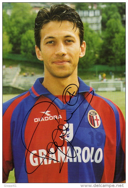 Bologna F.C. 1998/99 Massimo Paganin (Autografata) - Sportsmen