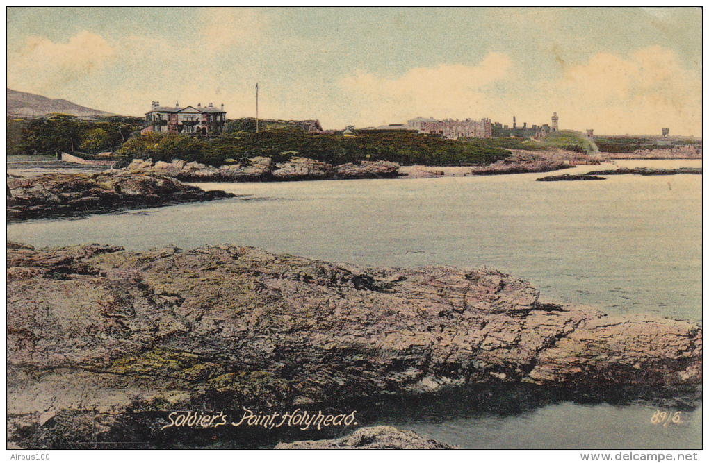 ANGLETERRE - Soldier's Point Holyhead - NON CIRCULÉE - N° 89/6 - 826 - 2 Scans - - Anglesey