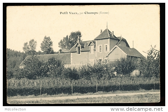 89 CHAMPS SUR YONNE / Petit Vaux / - Champs Sur Yonne