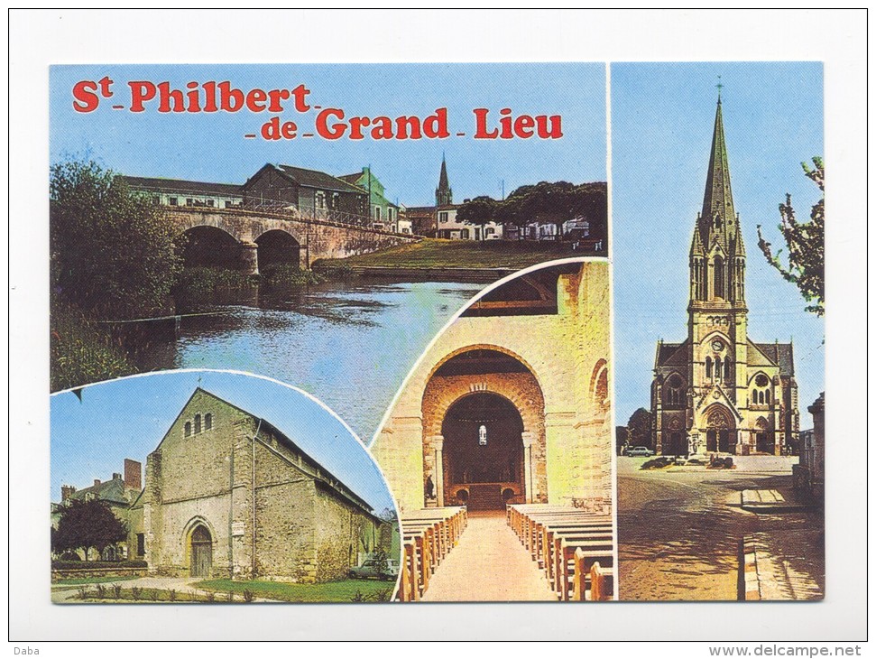 Saint-Philbert-de-Grand-Lieu.  Multivues. - Saint-Philbert-de-Grand-Lieu
