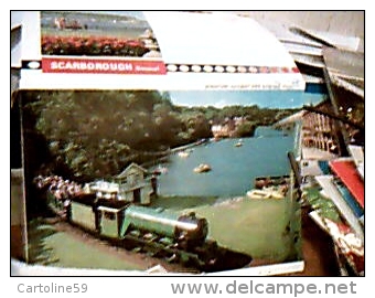 ENGLAND MULTI PAPER VUES SCARBOROUGH SWIMMING POOL/MINIATURE TRAIN TRENO S1978 EG523 - Scarborough