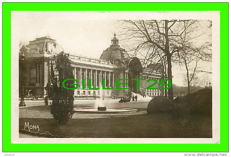 PARIS(75) - LE PETIT PALAIS OU PALAIS DES BEAUX-ARTS - GIRAULT EN 1900 - CIRCULÉE EN 1922 - MONA - - Autres Monuments, édifices