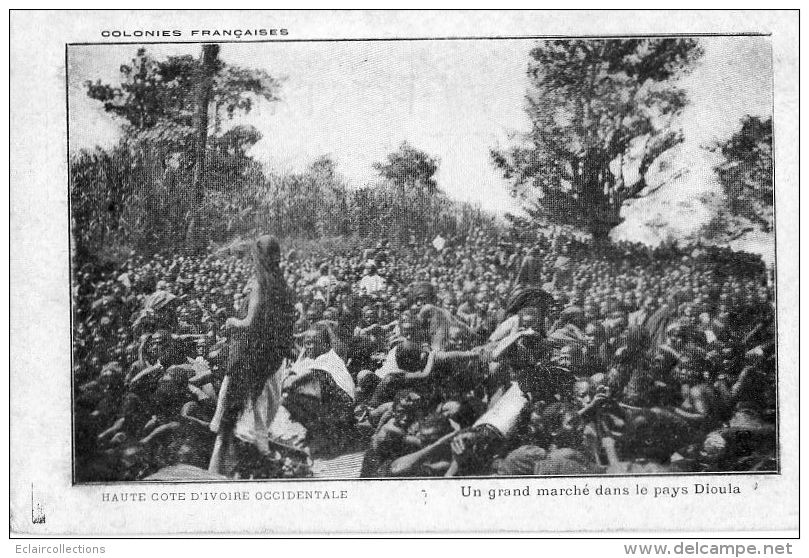 Afrique  Côte D'Ivoire   Un Marché  Région De  Dioula - Elfenbeinküste