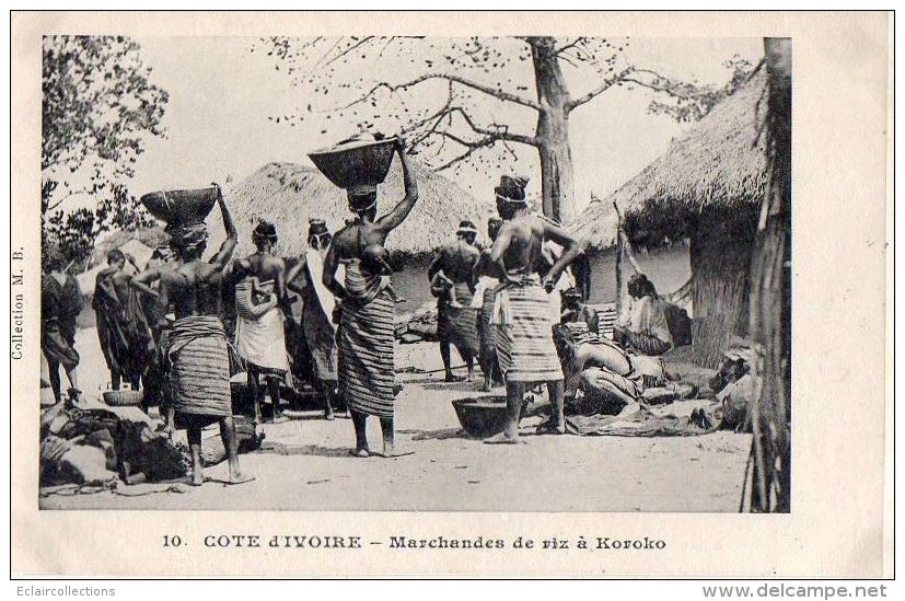 Afrique  Côte D'Ivoire   Marchandes De Riz  A Koroko - Ivory Coast