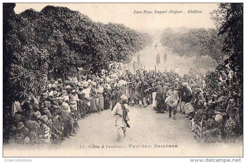 Afrique  Côte D'Ivoire   Tam-Tam Bambara - Ivory Coast