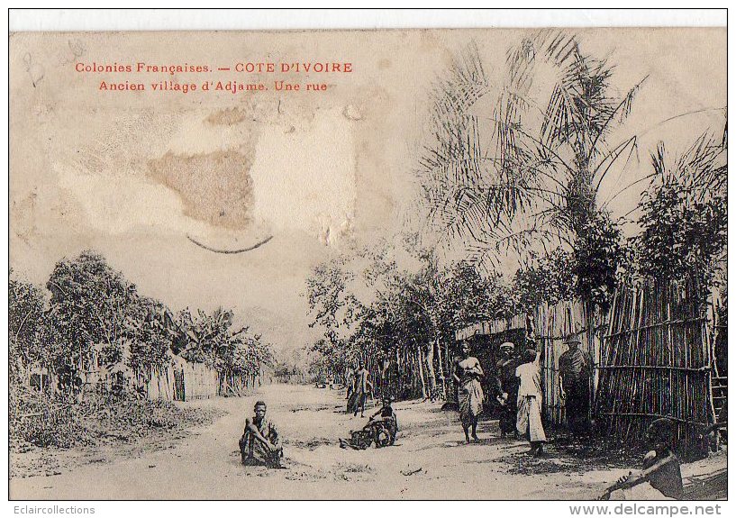 Afrique  Côte D'Ivoire   Ancien Village D'Ajame - Elfenbeinküste