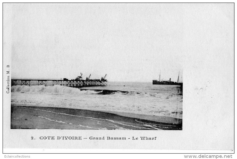 Afrique   Côte D'Ivoire   Grand Bassam  Le Wharf - Elfenbeinküste