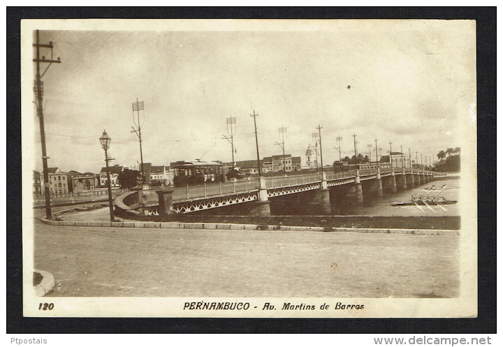 PERNAMBUCO (Brazil) - Avenida Martins De Barros - Recife