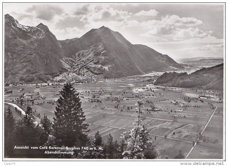 Suisse - Panorama Café Kerenzer-Berghus Bei Filzbach - Filzbach