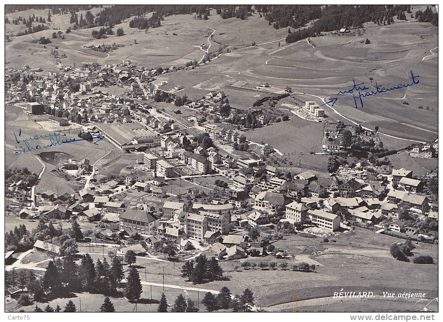 Suisse - Bévilard - Panorama Ville - Evilard