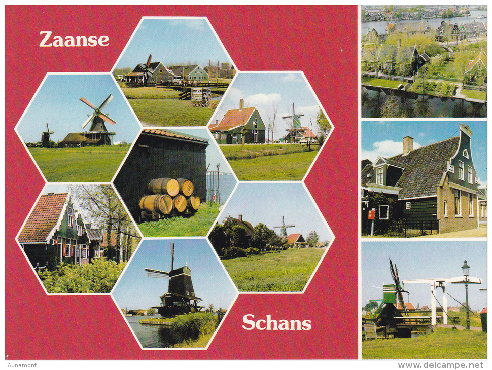 Holanda-Zaanse-Schans - Molinos De Viento