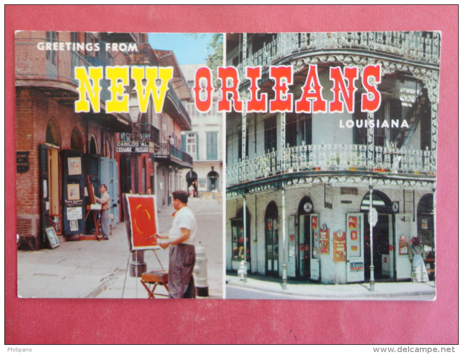 New Orleans,LA--Greetings From New Orleans--not Mailed--PJ 210 - Autres & Non Classés