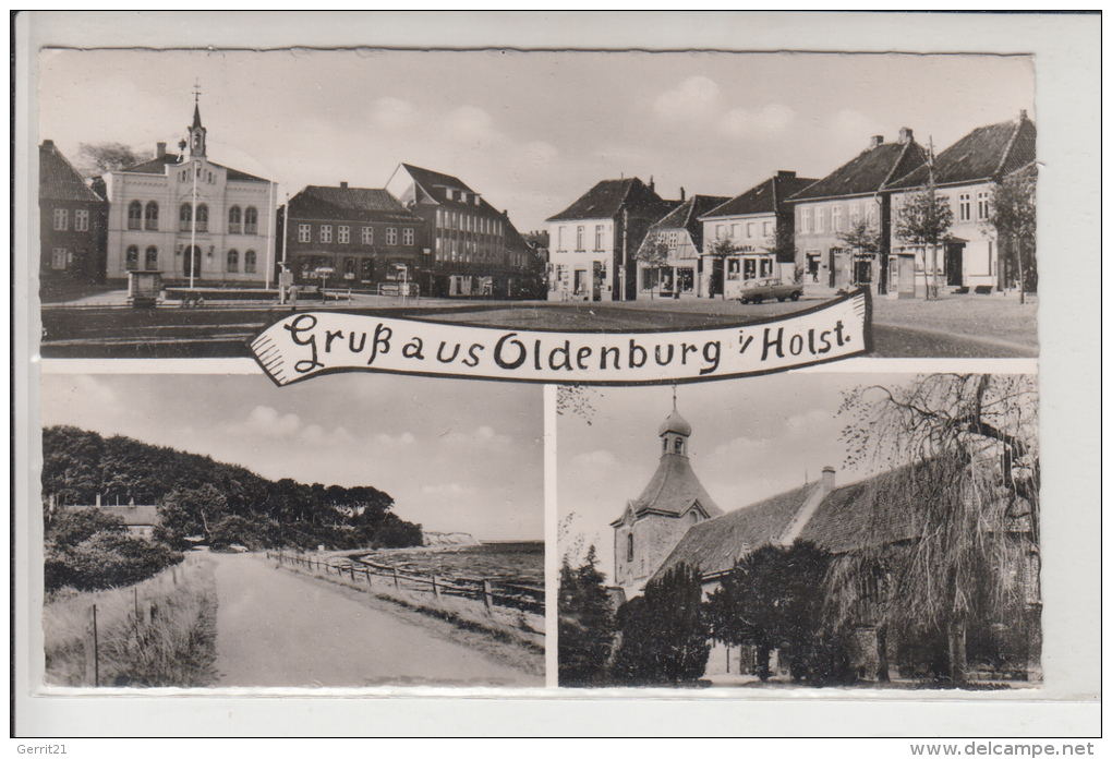 2440 OLDENBURG, Mehrbildkarte, 1960 - Oldenburg (Holstein)