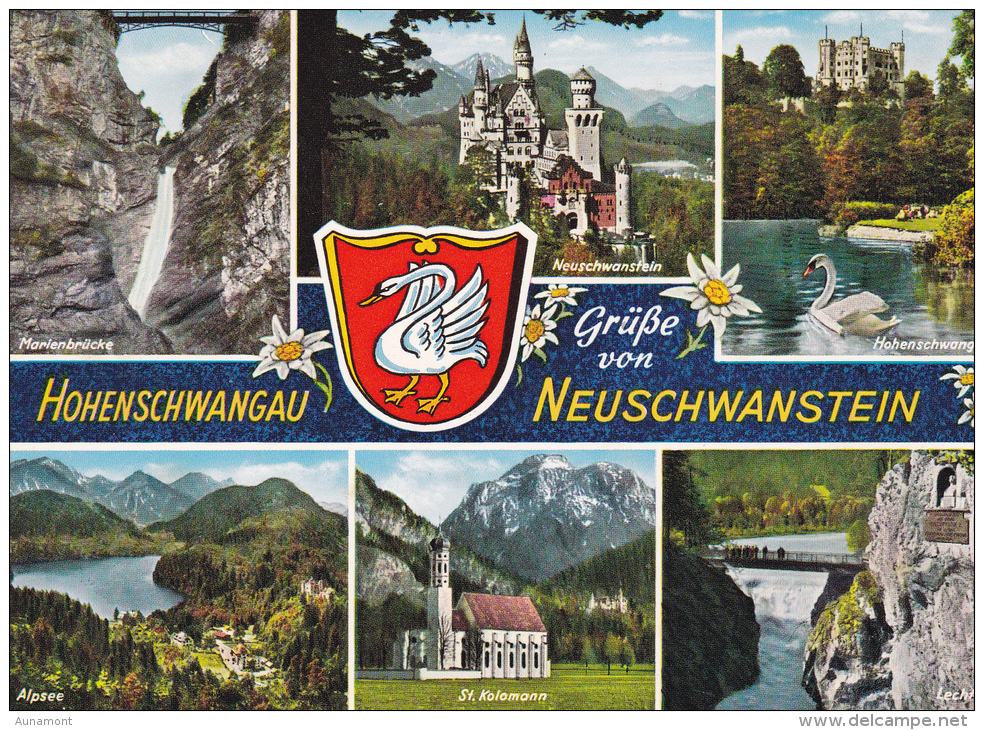 Alemania--Hohenschwangau-- Neuschwanstein - Füssen