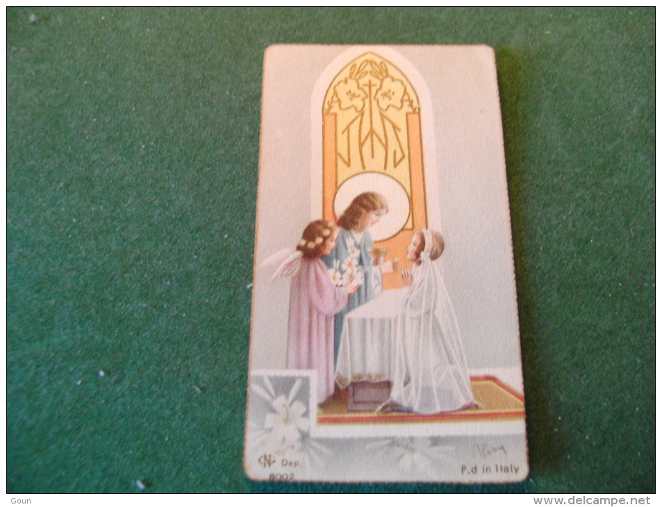 A-5-2-107 Souvenir Communion Image Pieuse Willy Bils Ebendremael 1952 - Communion