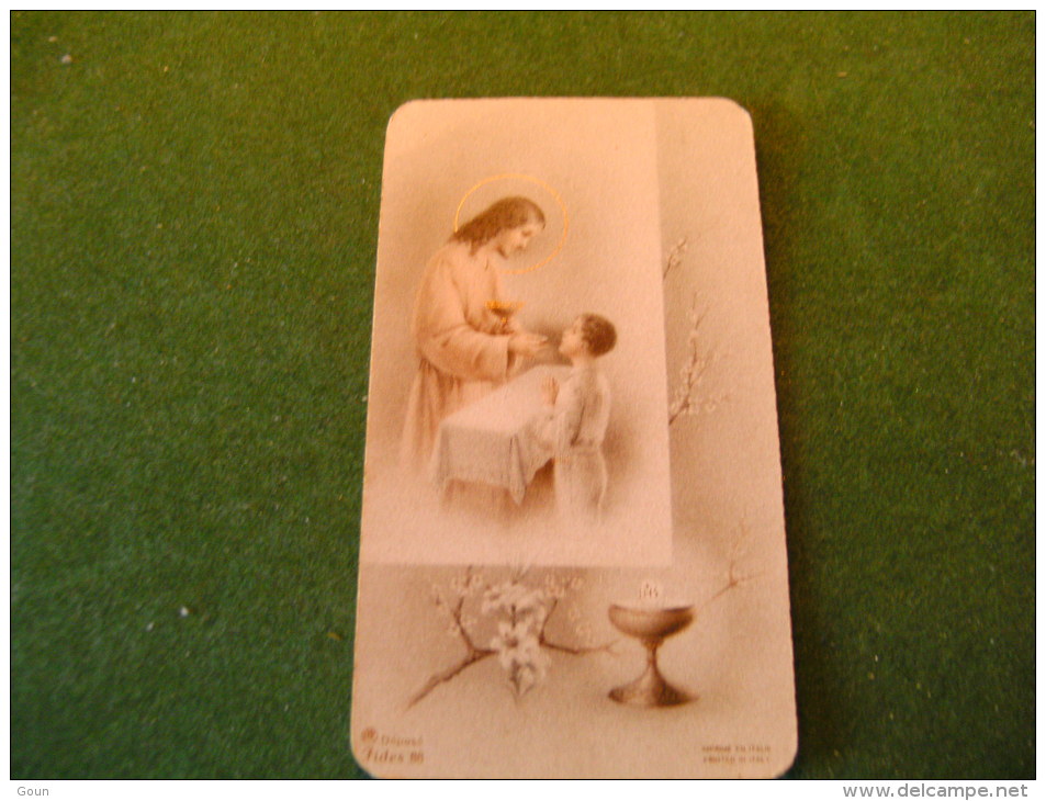 A-5-2-107 Souvenir Communion Image Pieuse Willy Bils Ebendremael 1952 - Communion