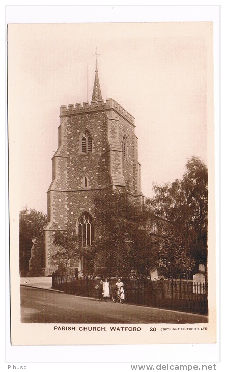 UK1754    WATFORD : Parish Church - Hertfordshire