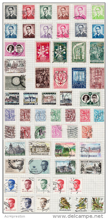 O0020 BELGIUM, TO CLEAR, Dealer's Lot Of 300+ Belgian Stamps  (6 Pics) - Sammlungen