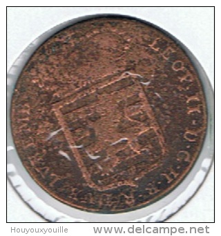 Luxembourg 1 Sol 1790 Léopold II - Luxemburgo