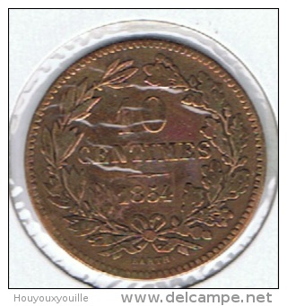 Luxembourg 10 Centimes 1854 - Luxemburgo