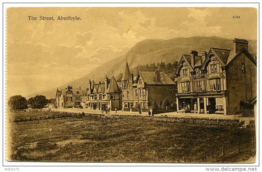 ABERFOYLE : THE STREET - Stirlingshire