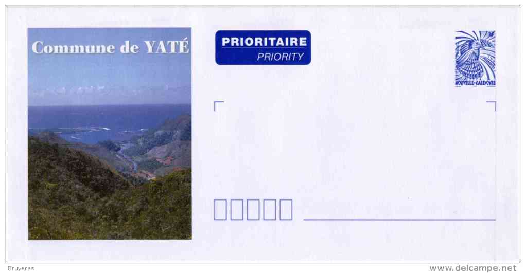 PAP De 2002 Avec Timbre "Cagou Bleu Type Lisiak" Et Illustration "Commune De Yaté" - Prêt-à-poster