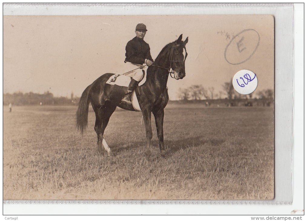 CPA -  6282- Allemagne - Karlsruhe - Carte Photo Cavalier à Identifier - Karlsruhe