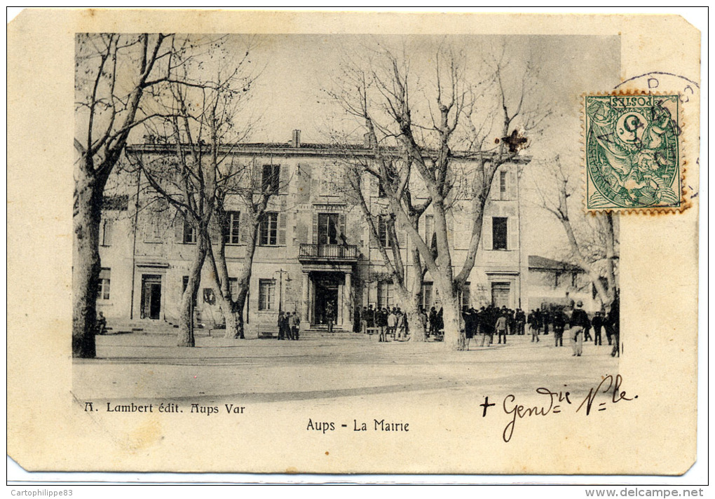 VAR 83 AUPS LA MAIRIE - Aups