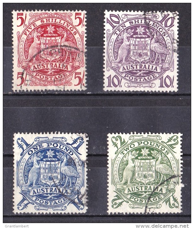 Australia 1948 Arms Set Of 4 Used - Gebraucht