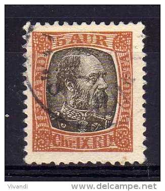 Iceland - 1902 - 5 Aur Official - Used - Used Stamps