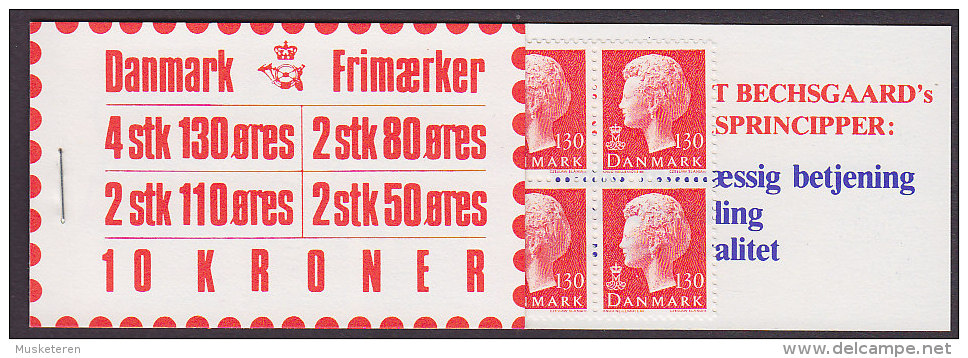 Denmark 1983 MH-MiNr. 27 Markenheftchen Booklet H 20 Stamp Joke No. 5 MNH** - Carnets