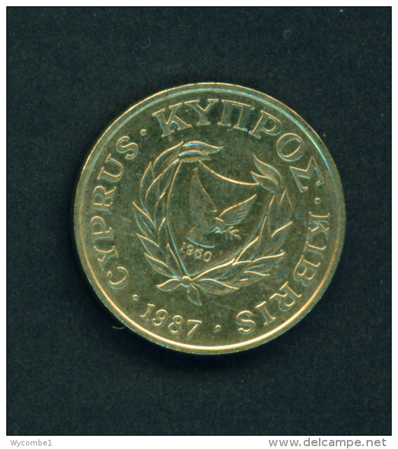 CYPRUS - 1987 5m Circ. - Cyprus