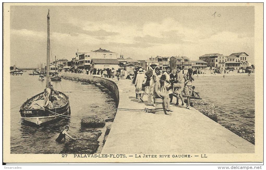 PALAVAS-LES-FLOTS, LA JETÉE RIVE GAUCHE - LL - Palavas Les Flots