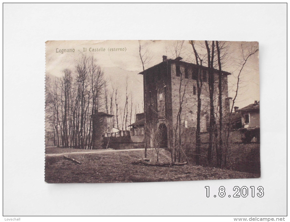 Legnano. - Il Castello. (23 - 5 - 1914) - Legnano