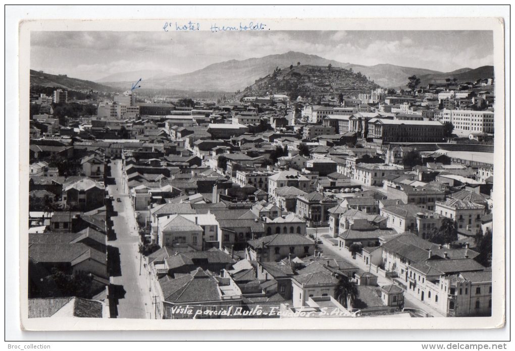 Quito, Vista Parcial, éd. Gevaert, Scan Rcto-verso - Ecuador