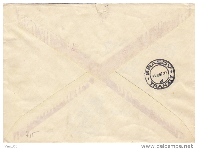 USS PINTADO SUBMARINE SPECIAL POSTMARK ON COVER, 1987, USA - Sous-marins