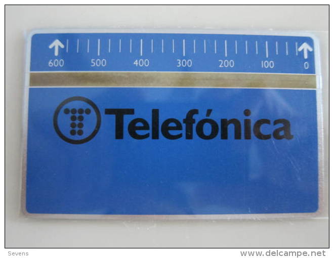 Spain L&Gyr Optical Test Phonecards,mint,600 Ptas CN:711A - Tests & Services