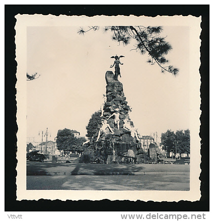 Photo Originale (Août 1955) : TURIN, TORINO, Piazza Statuto, Traforo Del Frejus (Italie) - Places