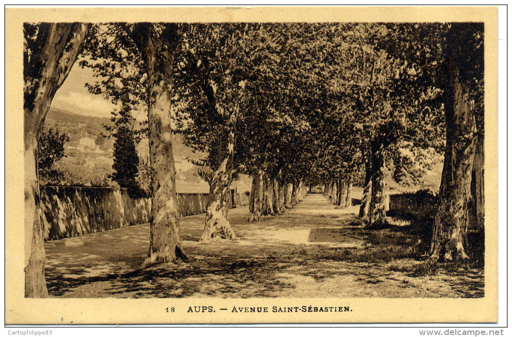 VAR 83 AUPS SAINT SÉBASTIEN - Aups