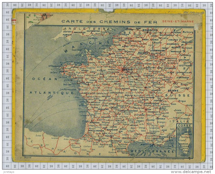 Almanach Des Postes Et Télégraphes De  1948, Dept Seine Et Marne 77 - Grand Format : 1941-60