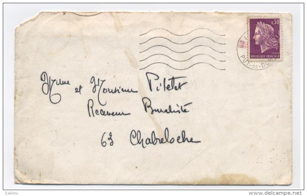 Lettre 1969-AB3 - Storia Postale