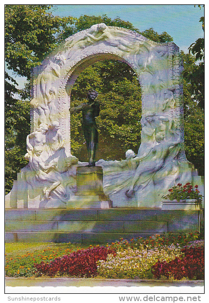 Austria Vienna Johann Strauss Monument - Monuments