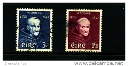 IRELAND/EIRE - 1957  FATHER  WADDING  SET  FINE USED - Oblitérés