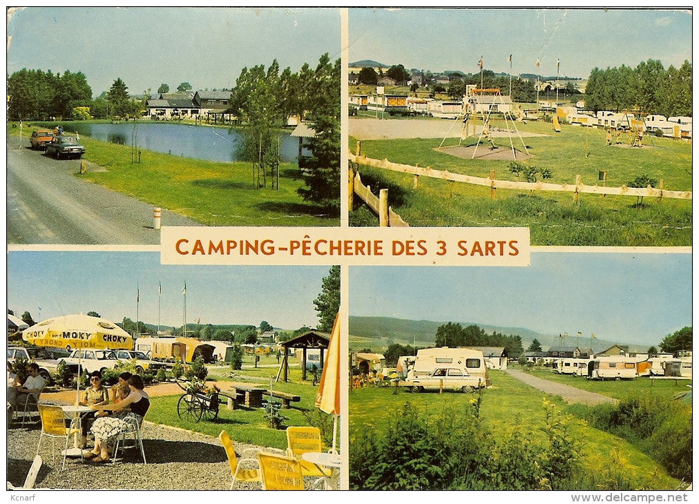 CP De SART - LIERNEUX " Camping - Pêcherie Des 3 SARTS .( Joubieval ) - Lierneux